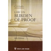 C. D. Field's Law on Burden of Proof (HB) by Delhi Law House